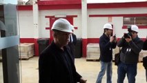 Caparrós, Guía en las Obras de la Nueva Ciudad Deportiva del Sevilla FC
