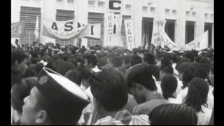 Mahasiswa Demonstrasi di Universitas Indonesia 6 Maret 1967