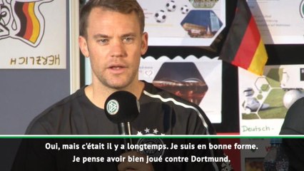 Allemagne - Neuer sur les critiques : "Je suis en paix avec moi-même"