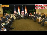 PM Modi & Vice President of USA Mike Pence held bilateral meeting on the sidelines of ASEAN Summit