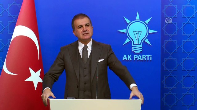 AK Parti Sözcüsü Çelik - TOBB Kanunu'nda değişiklik teklifi - ANKARA