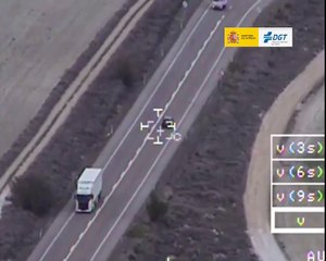 VÍDEO: Pegasus casi capta un accidente en directo