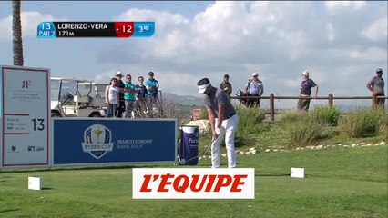 La fléchette de Mike Lorenzo Vera - Golf - Trophées du golf 2018