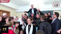 Suriyeliler Esad’ı omuzlarında taşıdı