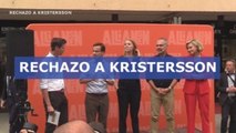 Rechazo al conservador Kristersson en Suecia