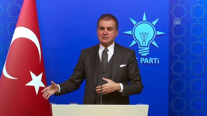 AK Parti Sözcüsü Çelik: '(Kılıçdaroğlu) Kendisini aile kavramına daha saygılı olmaya davet ediyoruz' - ANKARA