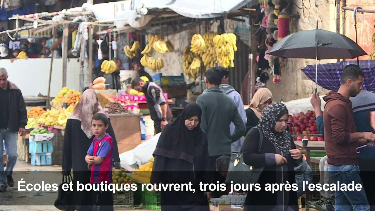 La vie reprend son cours à Gaza après un cessez-le-feu