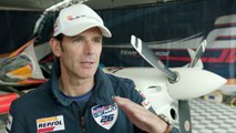 Entrevista a Juan Velarde, que participa en la Red Bull Air Race