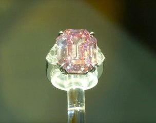 World record: Pink diamond sells for more than $50 million