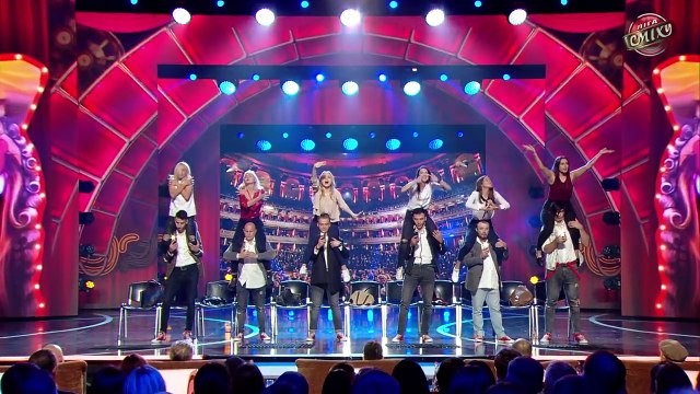 Танец МУЖЧИН на Концерте Олега Винника - Луганская Сборная - Лига Смеха 2018