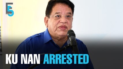 EVENING 5: Ku Nan arrested by MACC