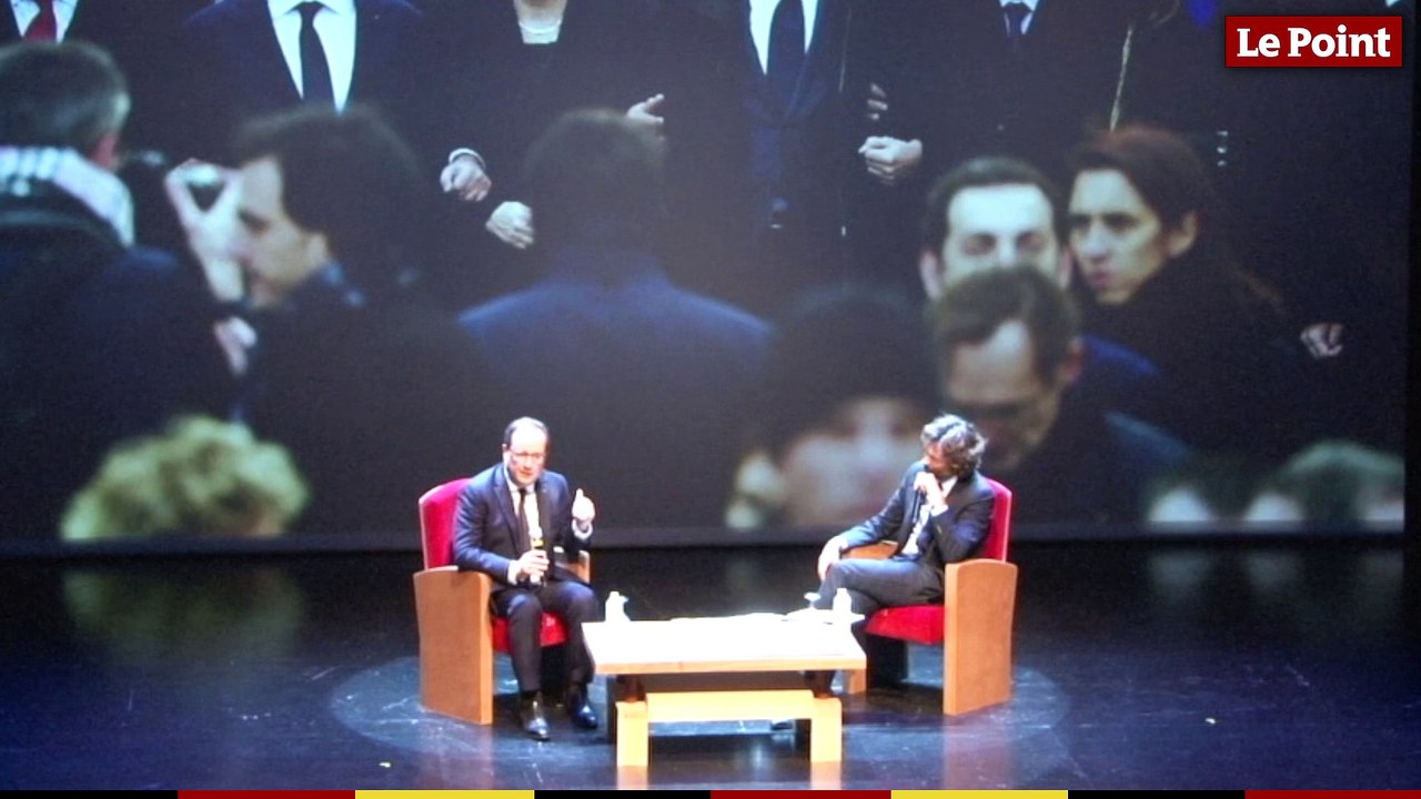 Foire du livre de Brive : François Hollande sal...