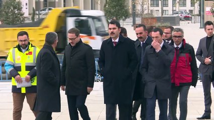 Bakan Kurum Başakşehir Millet Bahçesi'nde inceleme yaptı - İSTANBUL