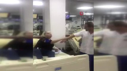 Hemşireler ve Hastalar Birlikte Göbek Attı...böbrek Hastaları "Erik Dalı" ile Moral Buldu