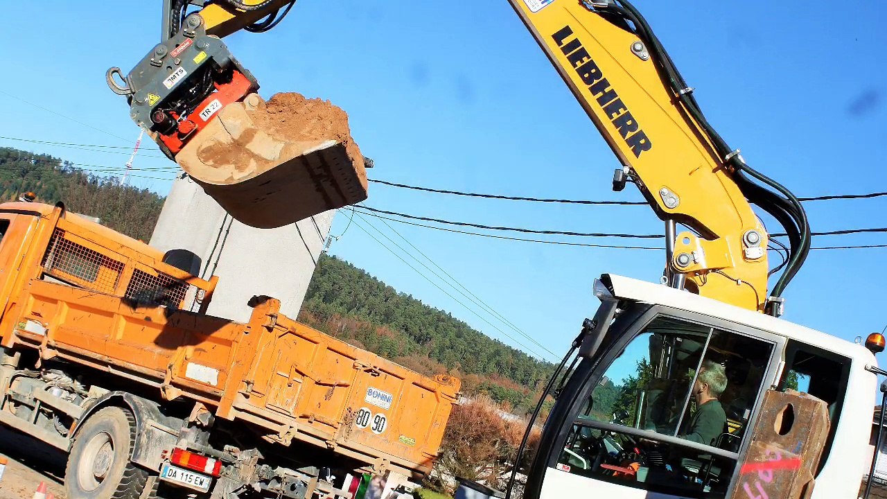 Les travaux rue de Bezonfosse à Epinal