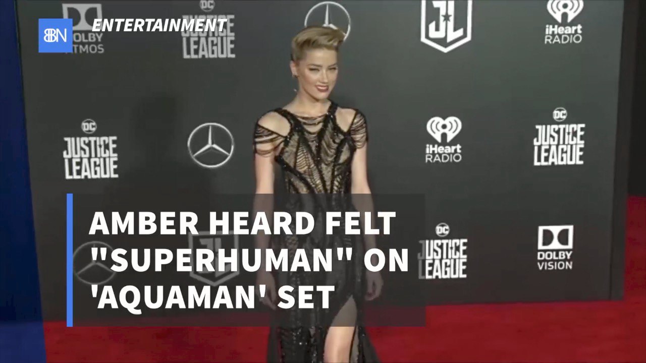 Amber Heard On Superhuman Set