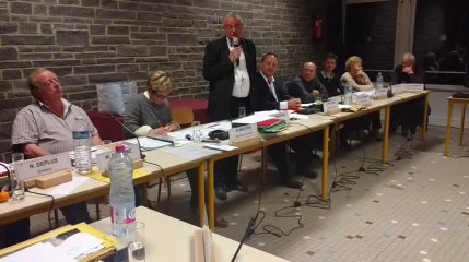 A Péruwelz, Daniel Westrade compte le nombre de conseils qu'il a présidés