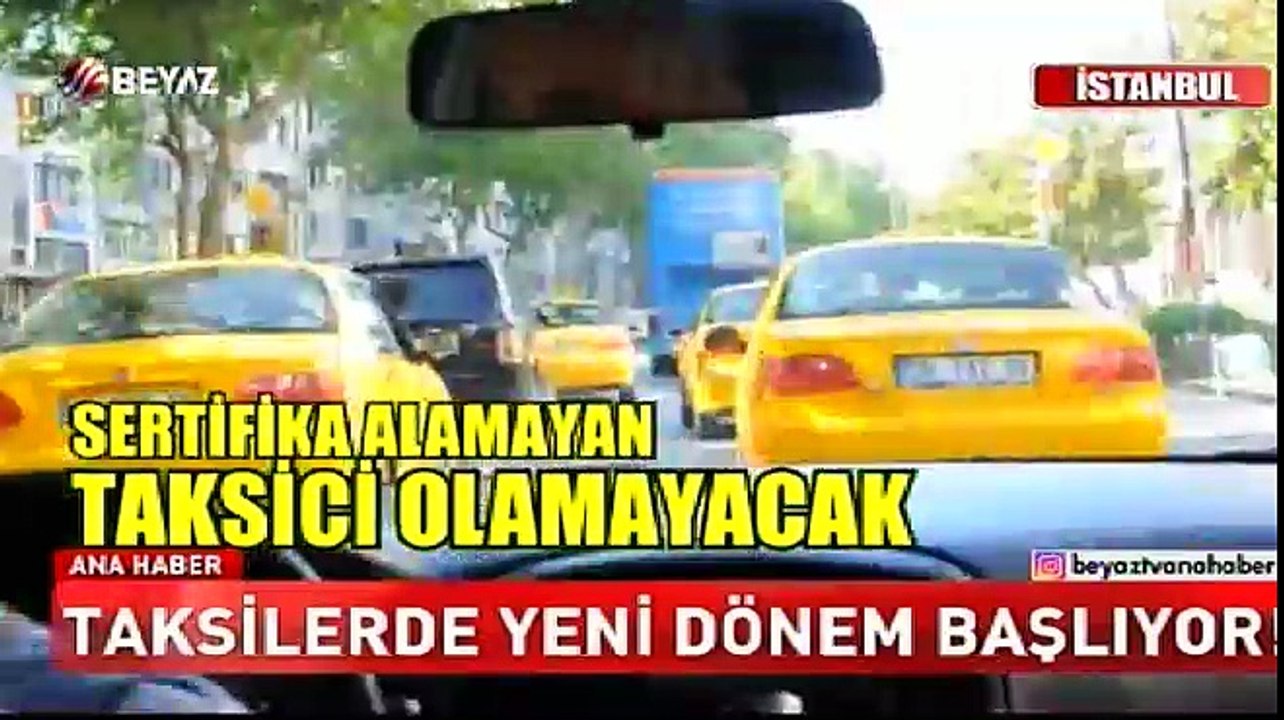Taksilerde yeni dönem başlıyor! Taksicilere eğitim şartı geliyor
