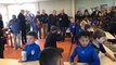 Les jeunes du Sablé FC ont rencontré les joueurs du SCO d’Angers lors d’une dédicace