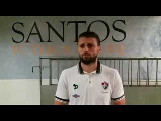 Henrique, do Fluminense, pede desculpas ao Santos