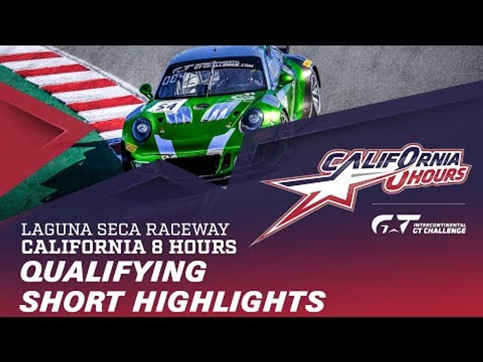 SHORT HIGHLI|GHTS - QUALIFYING - CALIFORNIA 8 HOURS - IGTC 2018