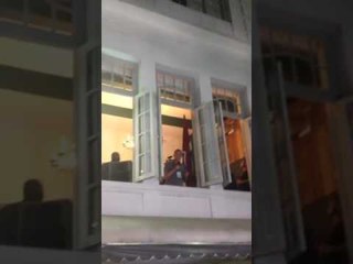 Anúncio oficial da vitória de Pedro Abad na eleição do Fluminense