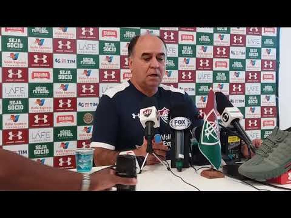 Marcelo Oliveira fala primeira vez como treinador do Fluminense
