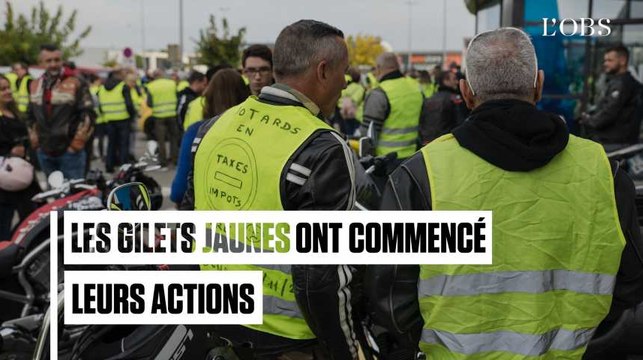 Sans attendre le 17 novembre, des gilets jaunes commencent le blocage des routes