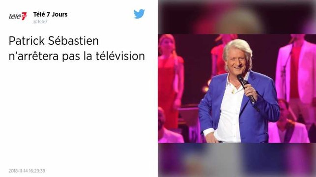 Non, Patrick Sébastien n’arrête pas sa carrière à la télévision