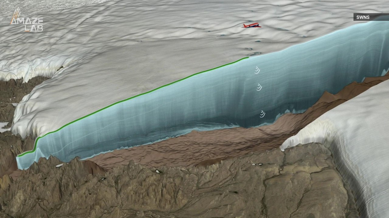 A Meteor Crater The Size Of Paris Was Found Under The Ice In Greenland