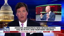 Tucker Carlson Agrees With Alexandria Ocasio-Cortez Over Amazon's New Headquarters