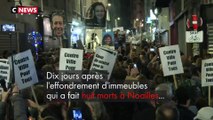 Logements insalubres : une centaine de manifestants interpelle le maire de Marseille