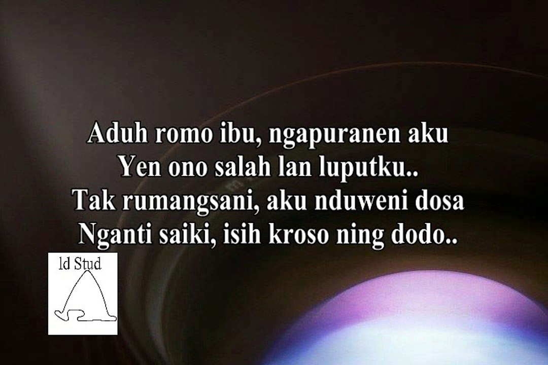 Didi Kempot - Sewu Siji - Lirik