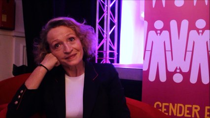 Annick Cojean, invitée du forum mondial de la Démocratie de Strasbourg