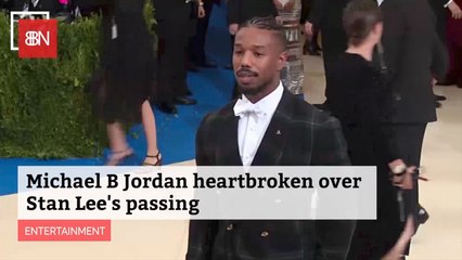 Michael B Jordan Devastated Over Loss of Stan Lee