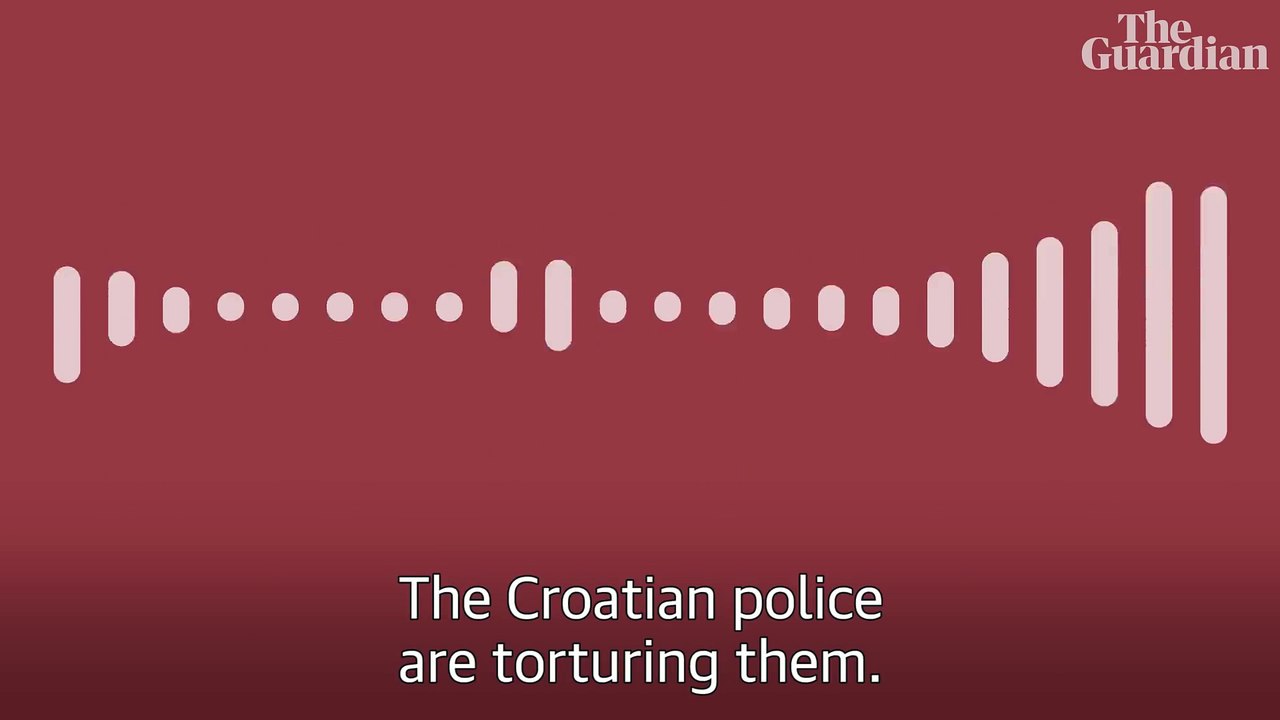 Footage shows asylum seekers allegedly beaten by Croatian police