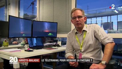 Arrêts-maladie : la solution du télétravail
