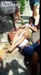 Elle stoppe un voleur avec une prise de Ju-jitsu