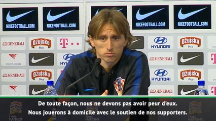 Croatie - Modric : "Ne pas avoir de l'Espagne"