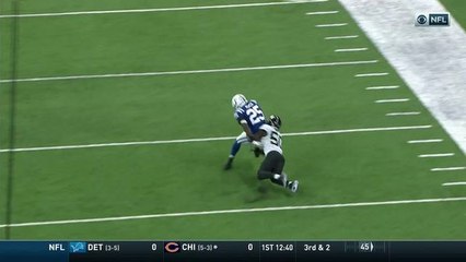 Quenton Nelson leads way for Marlon Mack first down