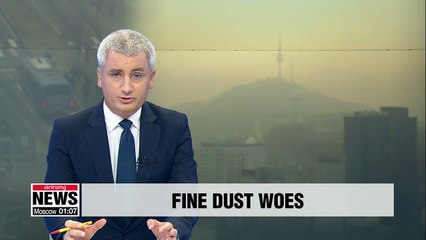 Test-takers face heavy fine dust concentration in western, central region