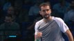 Cilic comes back behind to win first three-set match of ATP Finals against Isner