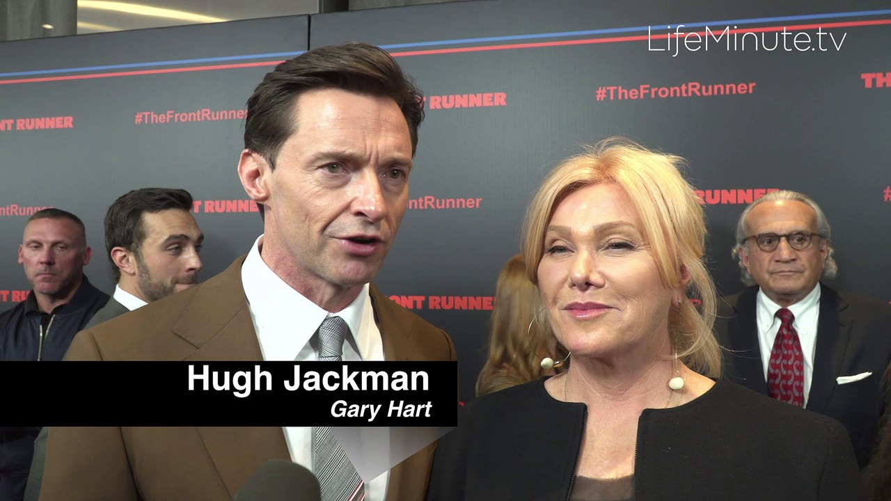 A LifeMinute with Hugh Jackman at The Front Runner Premiere