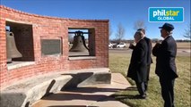Ambassador Romualdez visits the Balangiga bells in Wyoming