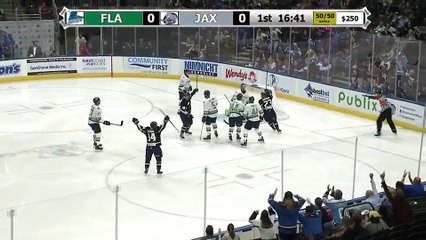 ECHL Florida Everblades 1 at Jacksonville Icemen 2