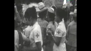 Peletakan Batu pertama Reaktor Atom Oleh Presiden Soekarno, Serpong Banten 15 Januari 1965
