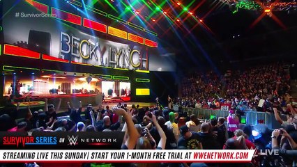 Becky Lynch leads a SmackDown Women's invasion- Raw, Nov. 12, 2018