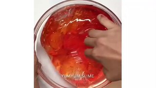 SLIME COLORING #1 | Satisfying Slime ASMR Video!