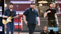 Luke Combs Gives Emotional 