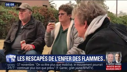 Californie: "J'ai su que je n'aurai pas le temps de prendre quoi que ce soit", ils racontent l'enfer des flammes